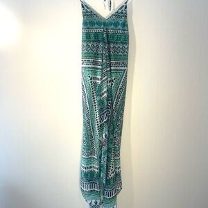 Ramy‎ Brook Vibrant Green Halter Dress